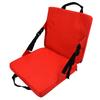 Chair Cushion Foldable Portable Soft Comfortable Seat Cushion with Backrest for Outdoor Camping