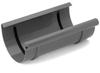 Gutter Connector 75mm Graphite Bryza - C 60-034