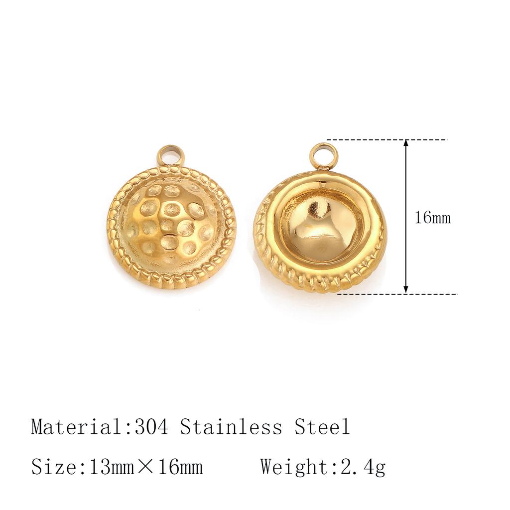 3Pcs Stainless Steel Star/Moon/Sun Charms Rhinestone/Natural Shell Pendant Handmade Necklace Earring DIY Jewelry Making Supplies