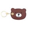 Bamen Bug Club Cartoon Access Control Card Leather Case Keychain Creative Cute Girl Key Pendant Bag Hanging Personalized Gifts