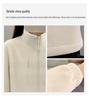 Autumn Winter Thickened Stand Collar Fleece Jacket