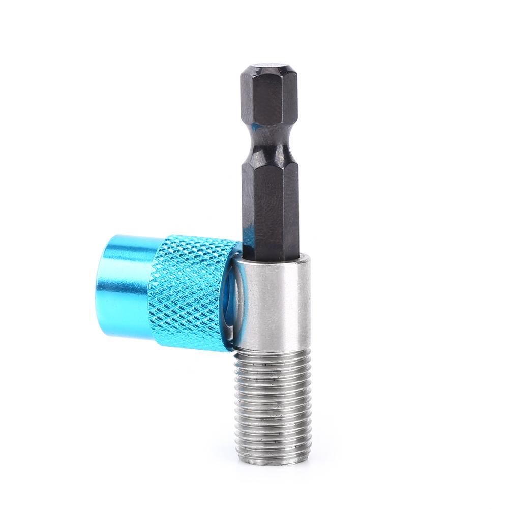 14-Zoll-Sechskantschaft-Magnetbithalter-Verlängerungsstange für elektrische Bohrschrauber, Länge 60 mm