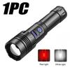 500LM Portable Flashlight 3 Light Modes LED Camping Flashlight Tactical Camping Lantern 1200Mah Waterproof for Emergency Using