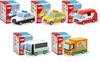 [Set of 5] Tomica Bathtime Water Play 3 - Set of 5: Police Car, Ambulance, Bus, Truck, Water Play, Pool, Bath