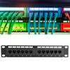 12-Port UTP Patch Panel Without Bracket Ethernet Network Data Patch Panel  Network Cabinet