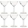 Toyo Sasaki Glass Lala Cocktail Glasses, 85ml, Pack of 6, Break-Resistant, Wine Glasses, Flute Glasses, Made In Japan, Dishwasher Safe, 32833HS