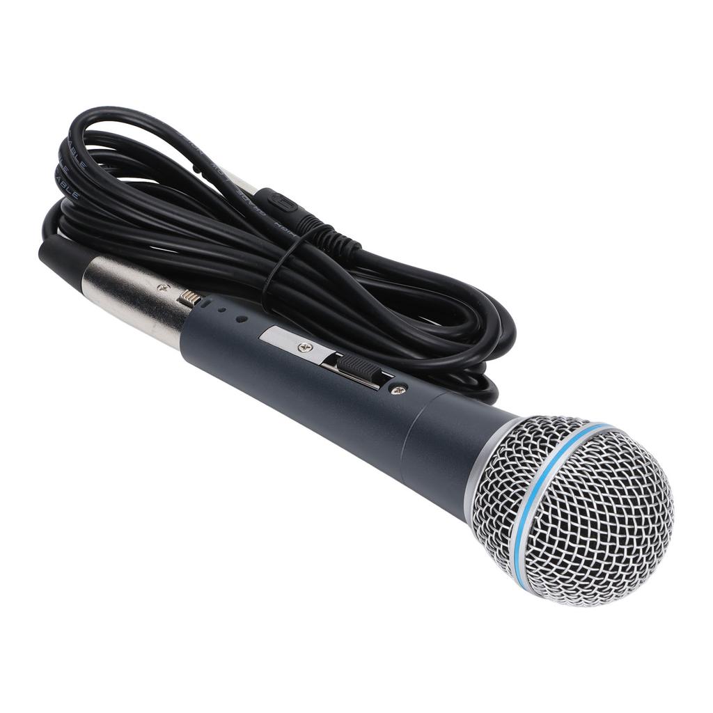 YS‑58 Wired Microphone High Fidelity Dynamic Microphone for Karaoke Singing Computer Speakers