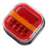 28 LED Stop Marker Lights Trailer Tail Light Waterproof Turn Signal Parking Reversing Brake Lamp for Car Truck Left