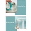 Leak-Proof Transparent Tumbler Cold/Heat Resistant Portable Water Cup Cute Glass Cup with Lid  Tea