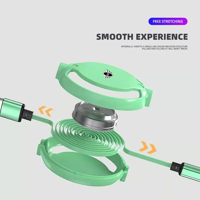 3 In 1 Telescopic One To Three Mobile Charging Cable Car Charging Cable For BMW Mini Cooper Countryman Clubman R55 R56 R60 F54