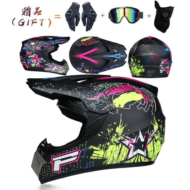 Safety Motocross Helmet Casco Motocross Bicycle Downhill Capacete Atv Cross Helmet Child Motorcycle Helmet Dot Abs 1Kg Unisex