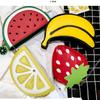 Sacs à main et portefeuilles pour filles Sacs bandoulière Fruit en cuir PU pour femmes Petit portefeuille Sac à bandoulière de luxe pour femme