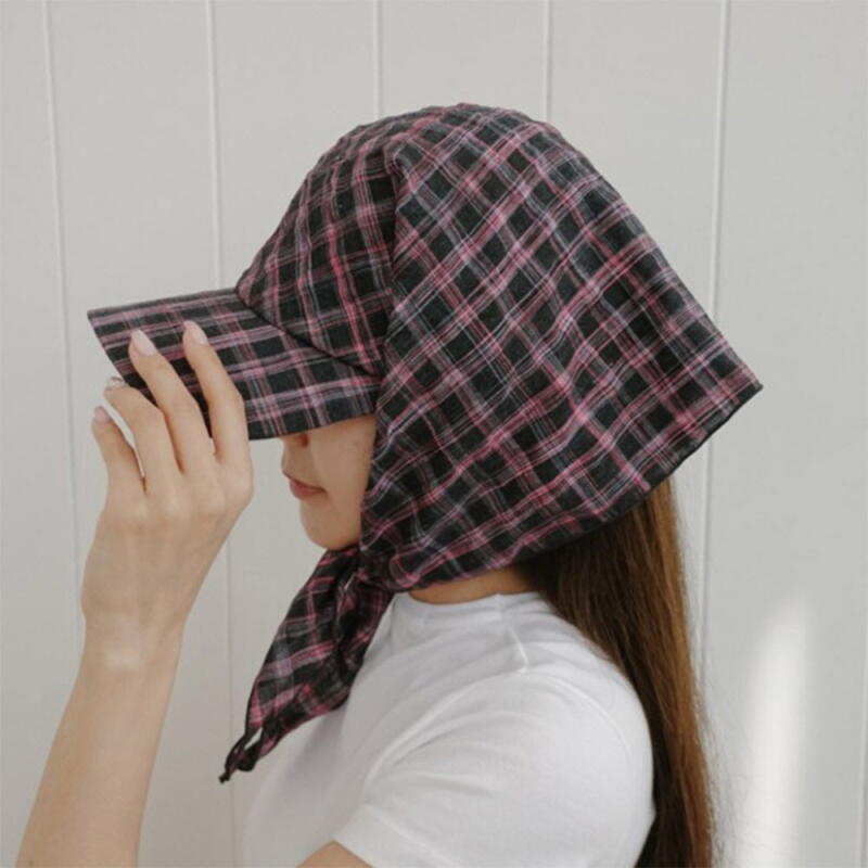 Women s Men s Cap Kerchief Grunge Hat C8112_Navy