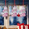 Resin Xmas Tree Hanging Pendants Decorative Christmas Sock Pendant  Christmas
