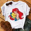 Graphic Print Women T Shirts Harajuku Streetwear Hip Hop Casual Loose O-neckShort Sleeve Y2k Tops
