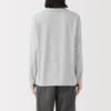 MUJI Jersey Knit Crew Neck Long Sleeve AB1MLA6S Dark Gray Stripe XL Men's T-Shirt