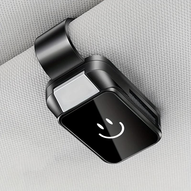 Fashion Car Glasses Holder Clip-Durable ABS Resin, Easy Installation for All Vehicle Models, Keeps Fashion Glasses on Sun Visor
