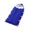 Infant Knitted Woolen Sleeping Bag Buttoned Blanket for Autumn & Winter