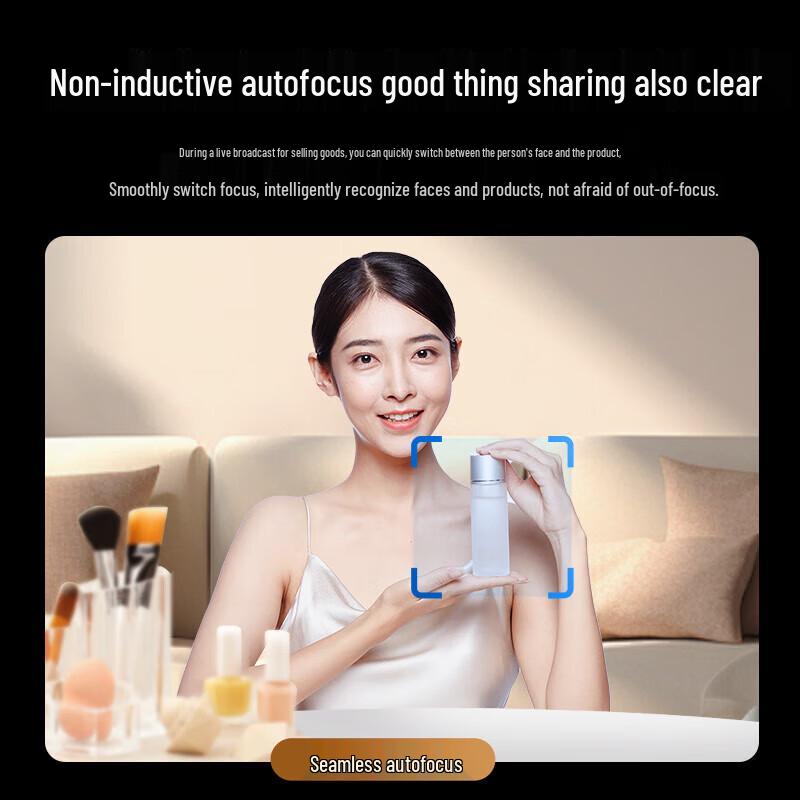 Lenovo Thinkplus 4K Live Broadcast Camera with Wireless Mic