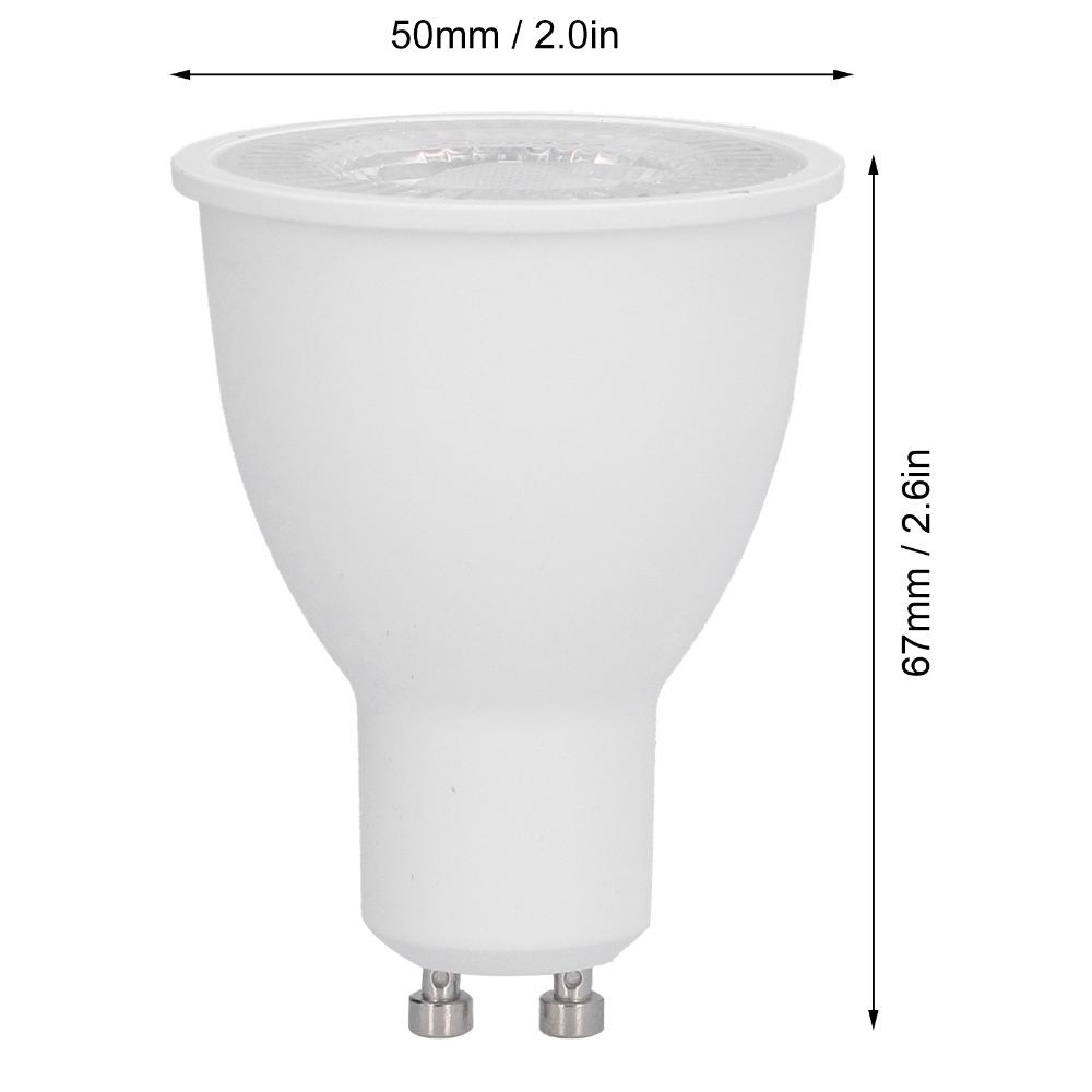 4 Pack GU10 LED Spotlight Bulbs 10W Embedded LED Bulbs Long Lifespan LED Bulbs  Hotel