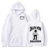 Death Row Records Hoodies Frühling Herbst Fleece Hoodie Pullover Mode Herren Damen Locker Kapuzenpullover Hip Hop Streetwear Top