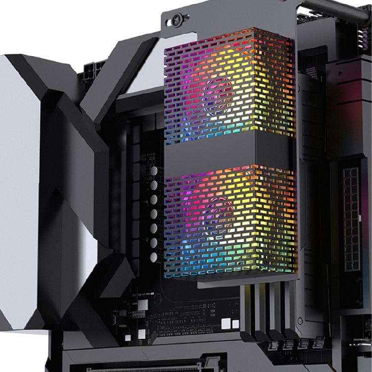 Upgrades LED Lighting Memory Coolers, Metal ARGB Memory Heatsink for Optimals Performances in Intensive Use Components