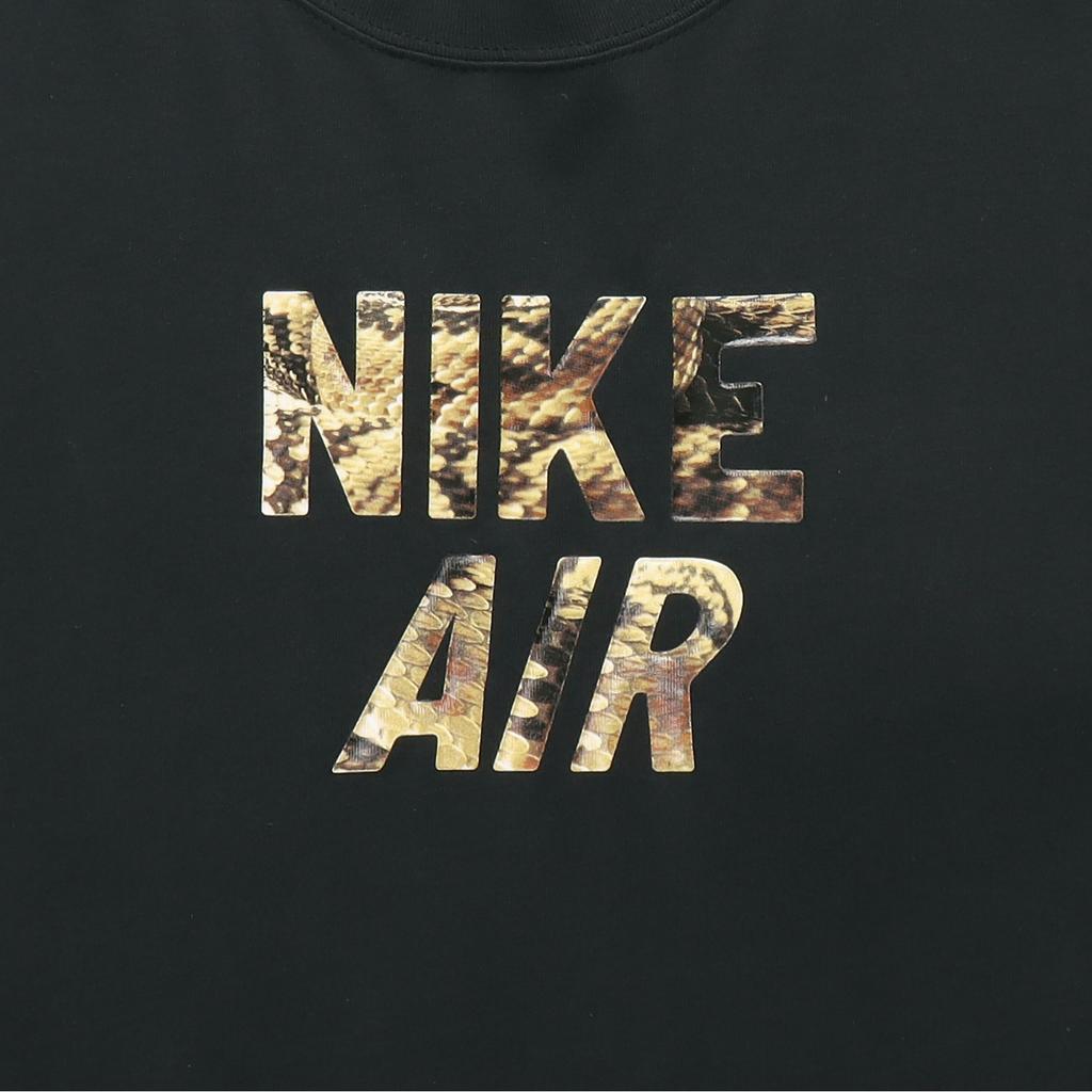 Nike Letter Print Short Sleeve T-Shirt Men Tops Black CJ1783-010