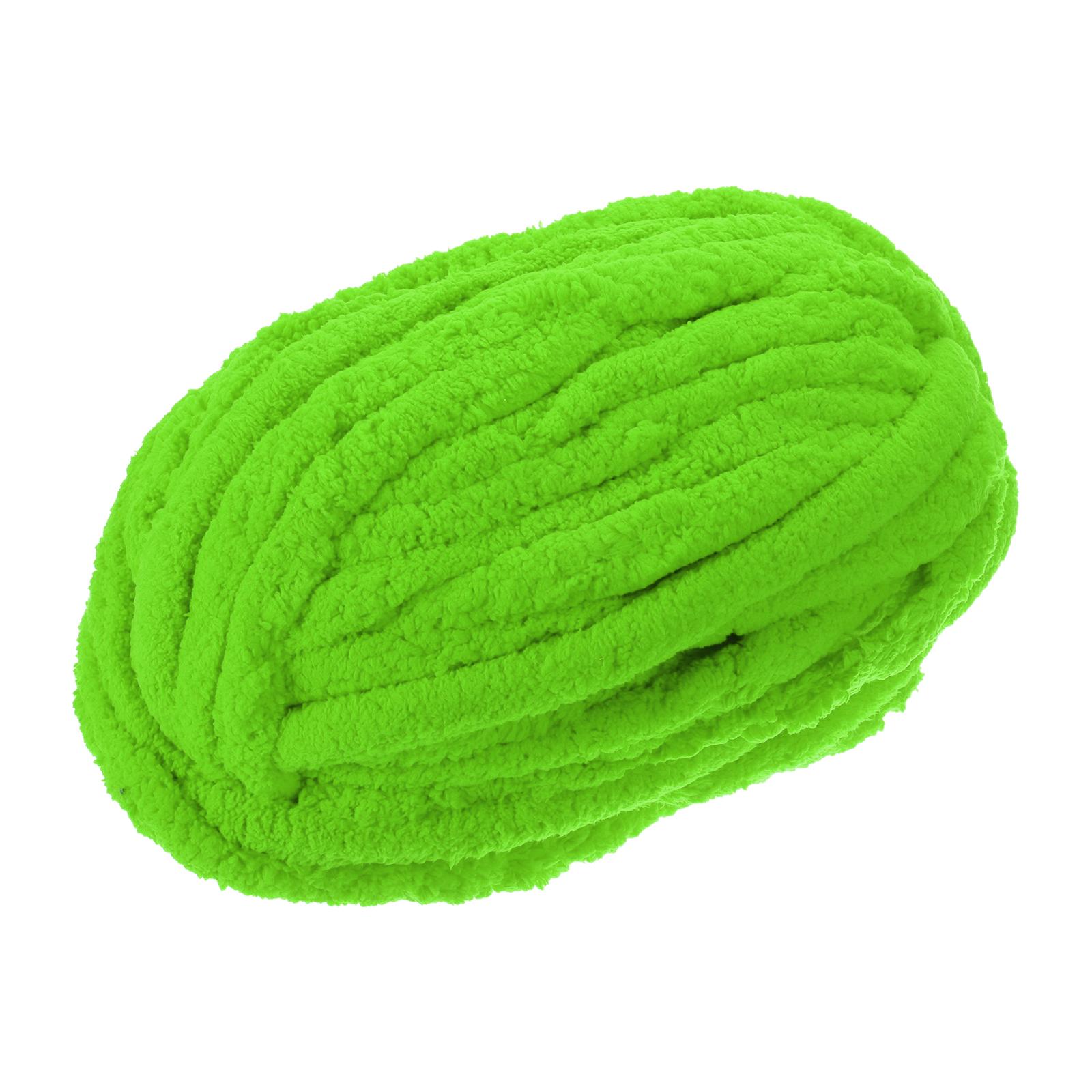 

Chunky Yarn Polyester Blanket Yarn, Hand-knitted DIY Thick Chenille Yarn for Crocheting Blankets Bags Scarf Hats 27m x 2cm