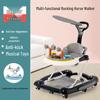 Multifunctional Foldable Baby Walker: Anti-Rollover, Anti-Bowleg Design, Sit & Push Options for Boys & Girls