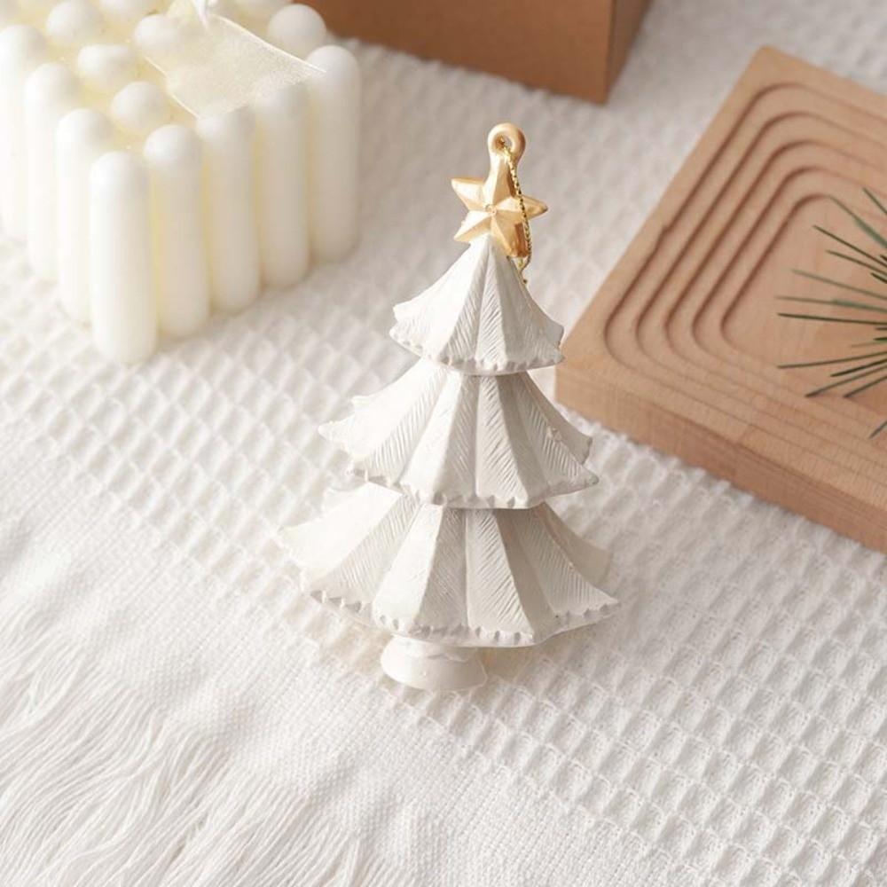 Romantic PVC Christmas Hanging Ornament House Snowflake Xmas Pendant Polyester Donut Christmas Tree Decoration Bar