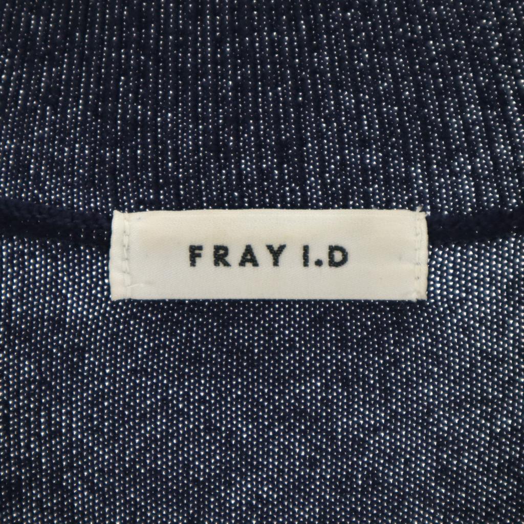 FRAY I.D Made In Japan Multi-PleatedPattern No Sleeve One Piece F Navy Women Used