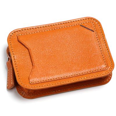 Leather Craftsman Dualline Key Case Smart Key Keyless Key Free Automotive Car Coin Purse Genuine Leather Tochigi Leather Smart Key Case DU011 CA Men's