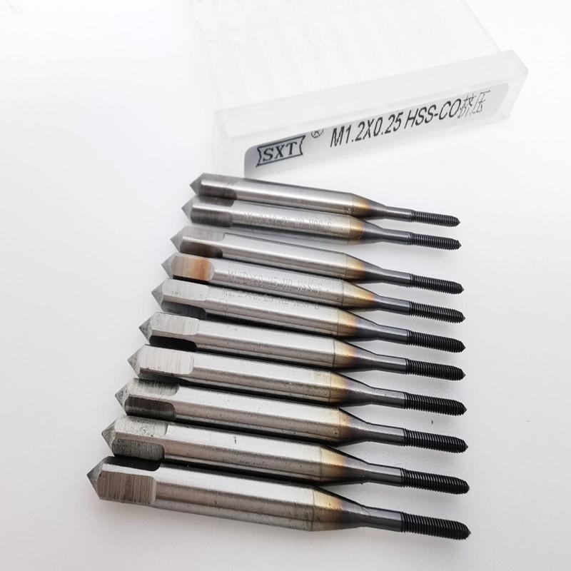 Cobalt Purple Titanium Thread Tap for Stainless Steel (Sizes M1-M20)