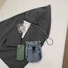 Lightweight Mobile Phone Bag Women's Denim Crossbody Bag Travel Coin Purse