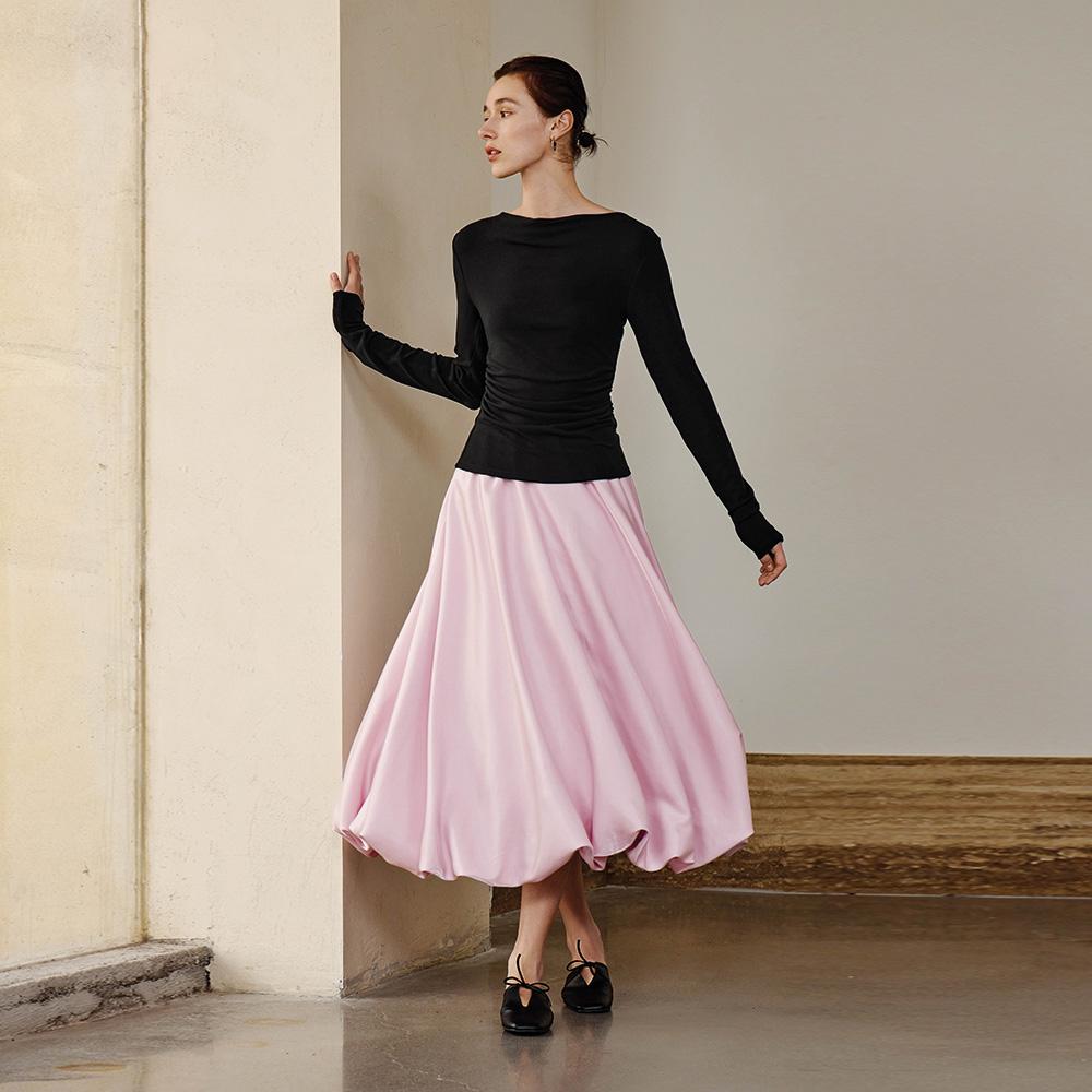 Waiwaiaiem Yy_Satin Bud Skirt_3 Color