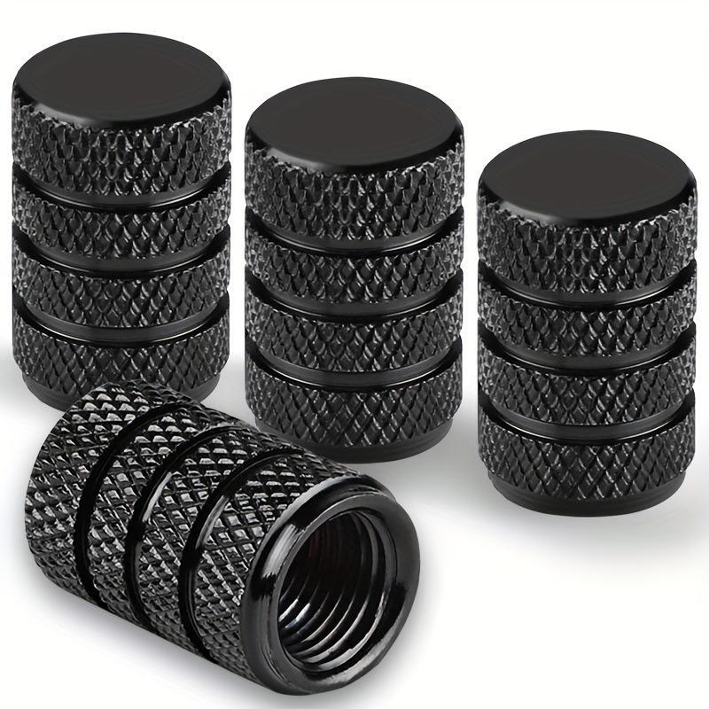 4Pcs Dustproof Aluminum Valve Caps Universal Tire Stem Covers For Car Truck Moto