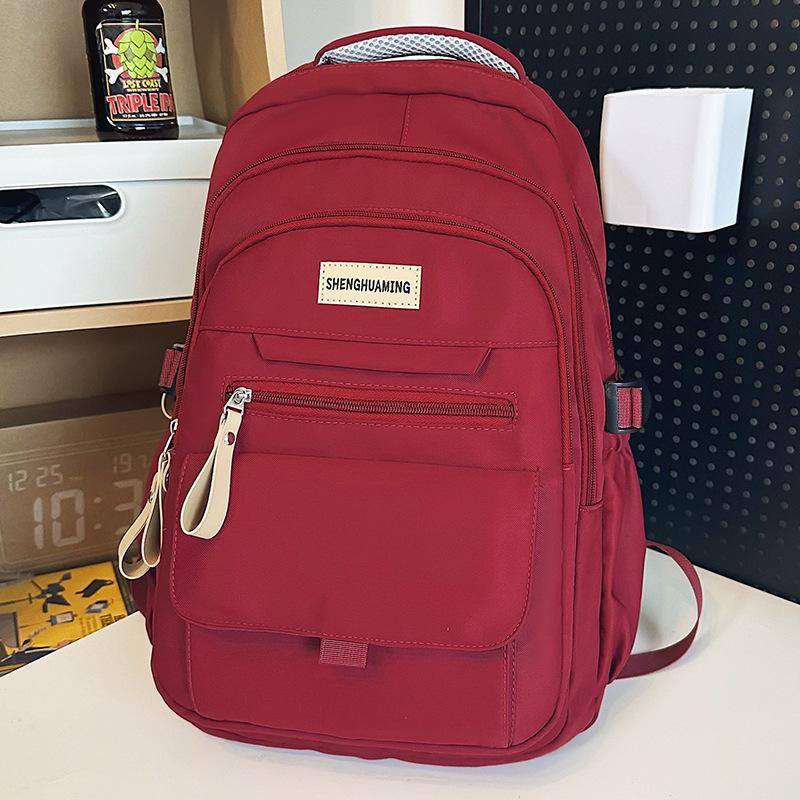 Schoolbag Children Elementary School Girls College Students High School Students Junior High School Students Multi Layer Backpack