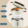 Stainless Steel Multi-Layer Lunch Box Food Grade Instant Noodle Bowl Insulated Lunch Box  Camping