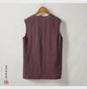 Men's Retro Style Loose Cotton & Linen Sleeveless Vest