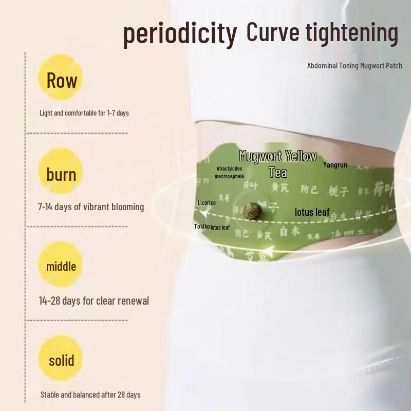 DR JEVEITAL Herbal Moxibustion Navel Patches