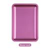 Nail Art Cosmetic Storage Tray Stainless Steel False Nails Dish New Manicure Plate