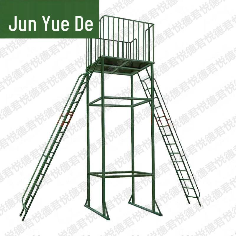 Low-Angle Shooting Training Stand