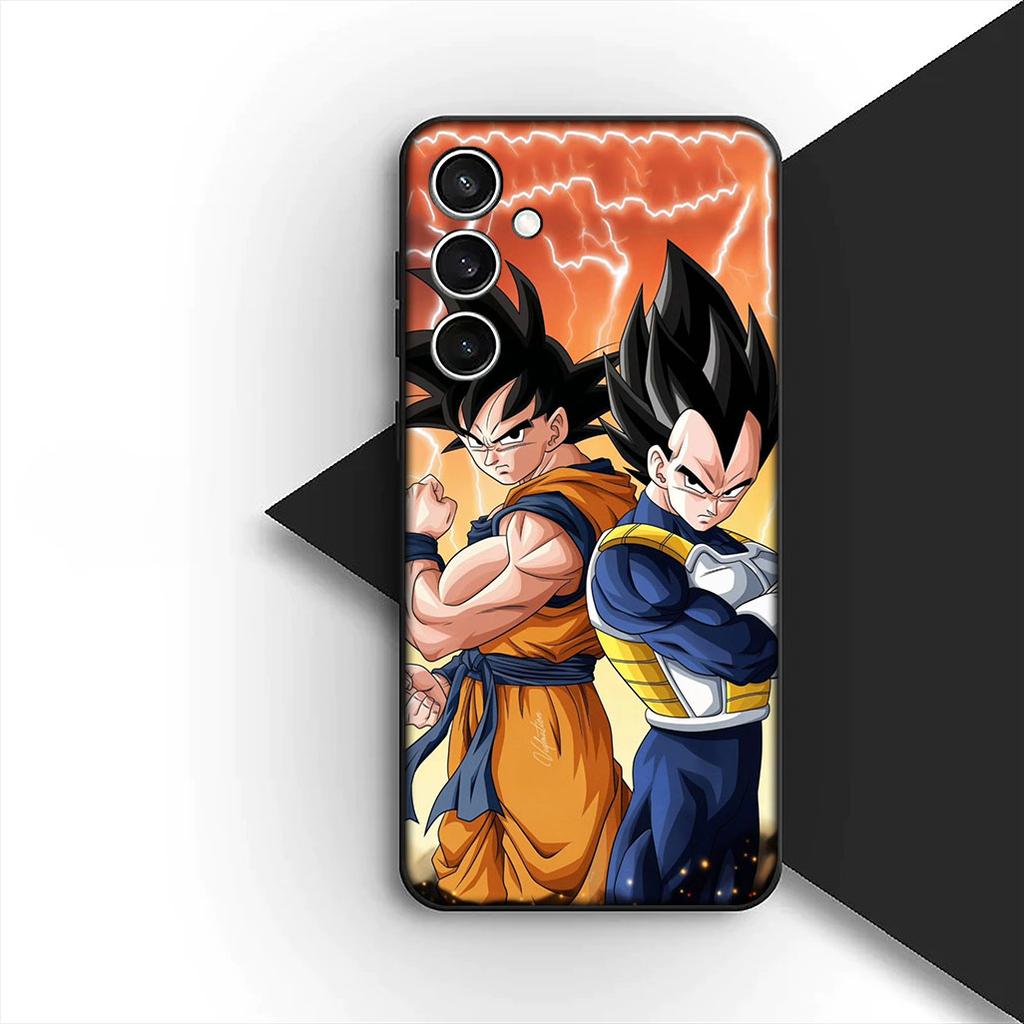 for Samsung Galaxy S20 S22 S21 FE Ultra Plus A07 A17 A15 A16 A25 A57 A37 Phone Case Vegeta Dragons Gokus Balls DragonBalls Z