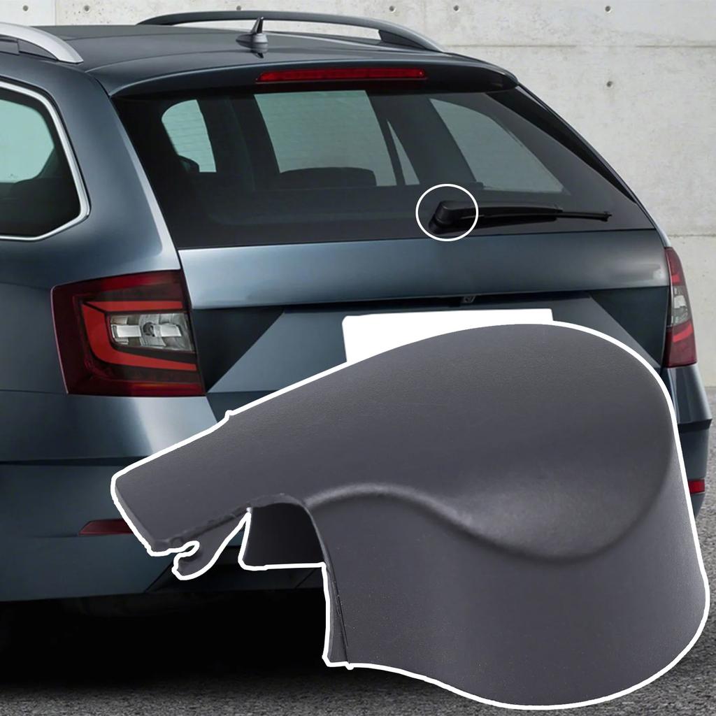 Capac de protecție pentru ștergătorul de parbriz spate, pentru Skoda Octavia Mk3 5E 2012 2013 2014 2015 2016 2017 2018 2019, capac cu șurub pentru brațul ștergătorului de parbriz