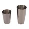 304 Stainless Steel Cocktail Shaker 2 Section Bartending Mixer Bar Wine Cup Shaker Black Plated