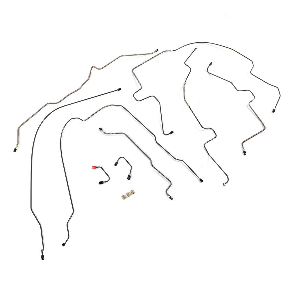 Stainless Steel Brake Line Set SJPB9701 Preformed Hydraulic Complete Power Brake Line for Wrangler Tj 1997 To 2006