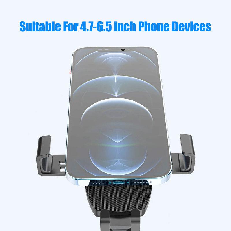 1pc Car Dashboard Smartphone GPS Gravity Bracket Air Vent 360° Rotation Phone Holder Auto Accessories for Round Air Outlet Clip