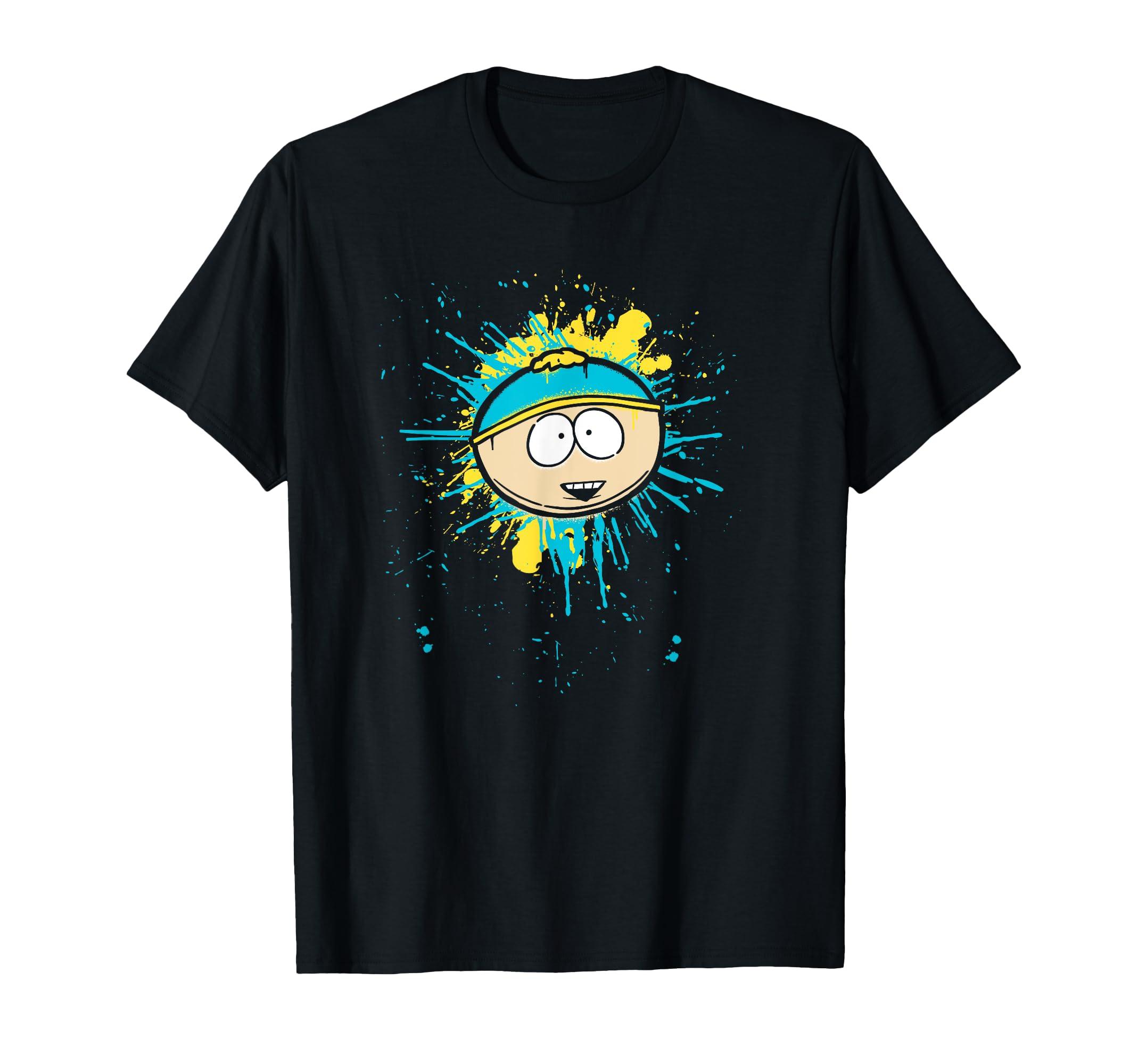 

South Park Cartman Graffiti Splatter - Officially Licensed T-Shirt