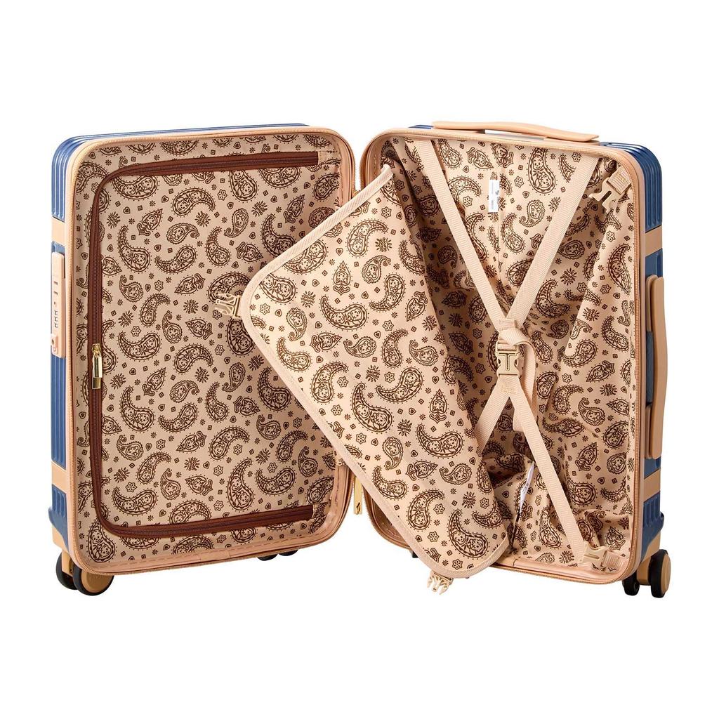 [Sifre] Osamu Goods Hapitas Zipper Suitcase HAP2277-48 OG11 Navy