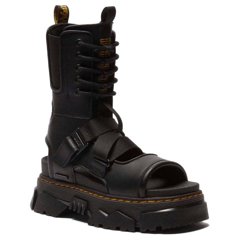 Dr. Martens Mattison Comfortable Fashion Roman Sandals 6cm Women sandals Black 40885001